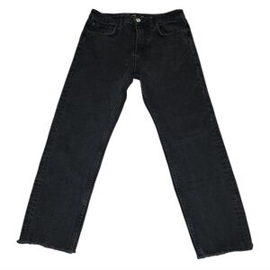 Zara Black Straight Jeans Classic Style